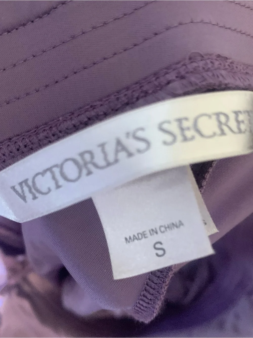 Victoria's Secret Lavender Slip Chemise with Adjustable Straps